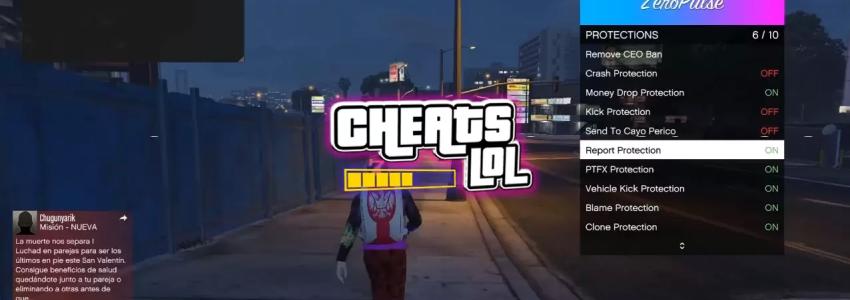ZeroPulse Мод-Меню Для GTA 5 Online