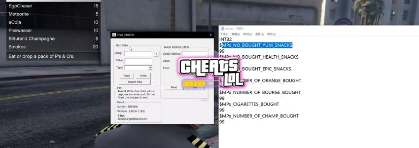 STAT Editor Для GTA 5 Online