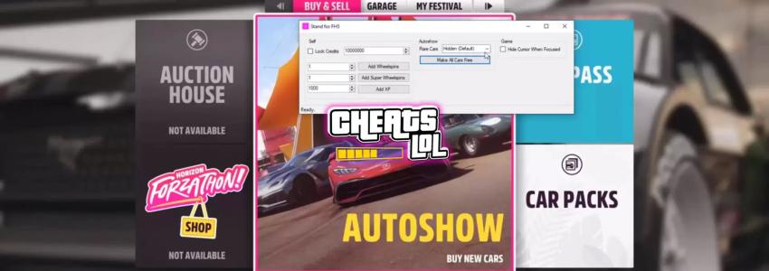 Чит-Меню Для Forza Horizon 5