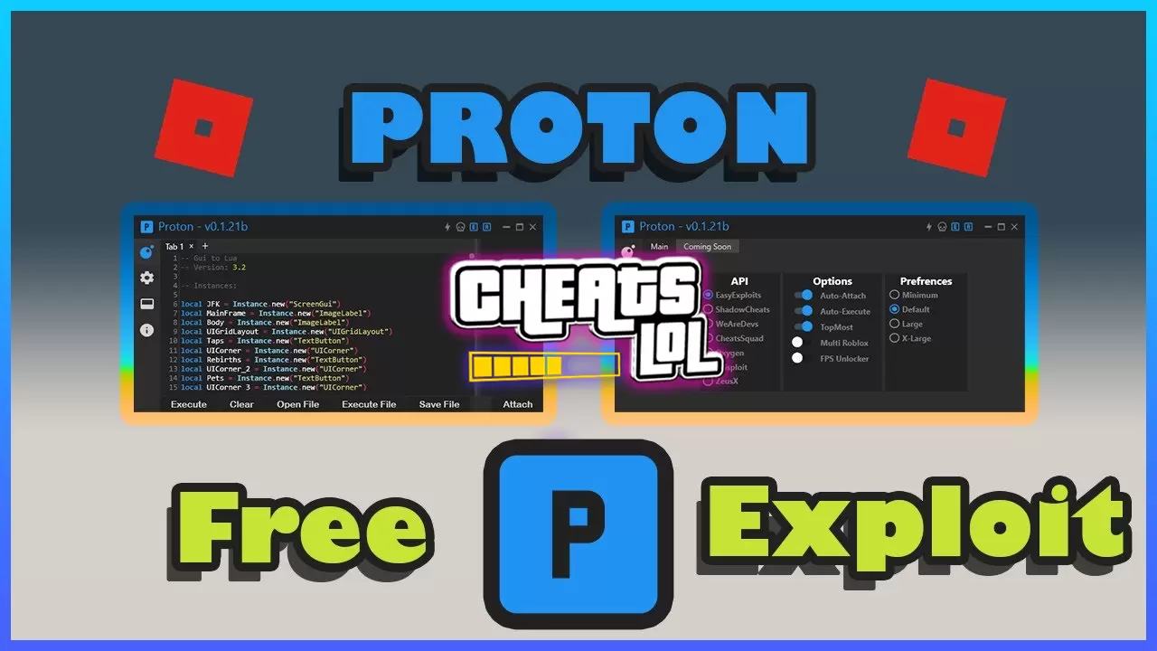 Proton (8 API's) Для Roblox